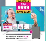 Hisense 55" ULED Smart TV 55U7WE Plus 2.1 CH Soundbar HS212