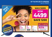 Samsung 40" Full HD LED TV 40N5000