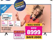 Samsung 55" UHD Smart TV 55TU7000