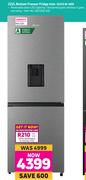 Hisense 222L Bottom Freezer Fridge Inox H310 BI-WD