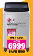 LG 17Kg Top Loader Washing Machine Metallic T1777NEHTE