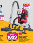 Genesis Hydrovac Plus Water Filtration Vacuum