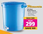 Pineware 20L Water Bucket PWB-02