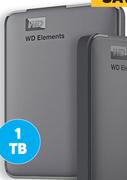 WD 1TB Elements WDBUZ0010BBK