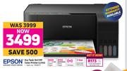 Epson Eco Tank 3 In 1 MF Colour Printer L3150