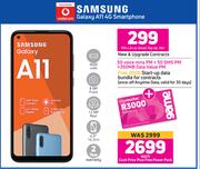 Samsung Galaxy A11 4G Smartphone-On Smart Top Up XS+