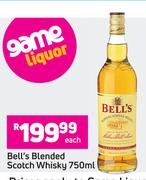 Bell's Blended Scotch Whisky-750ml Each