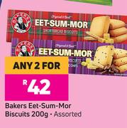 Bakers Eet Sum Mor Biscuits (Assorted)-For Any 2 x 200g