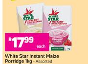 White Star Instant Maize Porridge (Assorted)-1Kg Each