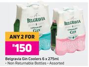 Belgravia Gin Coolers-For Any 2 x 6x275ml
