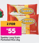 Spekko Long Grain Parboiled Rice-For 2 x 2Kg