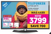 Telefunken 42" FHD LED TV TLEDD-42FHD/A