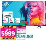 Hisense 43" UHD Smart TV 43A7100