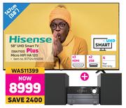 Hisense 58" UHD Smart TV 58A7100