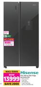 Hisense 514L Side By Side Fridge H670MIA-WD