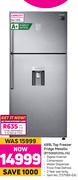 Samsung 499L Top Freezer Fridge Metallic RT50K6531SL.FA
