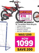 Raleigh 16" Scrambler Moto Bicycle