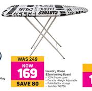 Laundry House 92cm Ironing Board