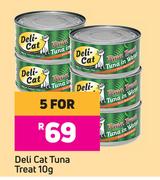 Deli Cat Tuna Treat-For 5 x 10g