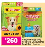 Vitagen Puppy Dog Food 6Kg Or Adult Dog Food 8Kg (Assorted)-For Any 2