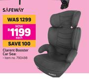 Safeway Clarent Booster Car Seat-Each