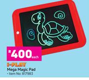i-Play Mega Magic Pad-Each