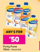Purity Puree (Assorted)-For Any 5 x 110ml