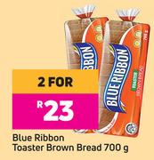 Blue Ribbon Toaster Brown Bread-For 2 x 700g