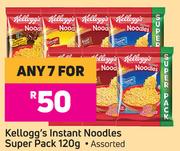 Kellogg's Instant Noodles Super Pack (Assorted)-For Any 7 x 120g