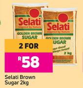 Selati Brown Sugar-For 2 x 2Kg 