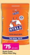 Nyala Super Maize Meal-10Kg Per Pack