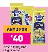 Nestle Milky Bar (Assorted)-For Any 3 x 80g