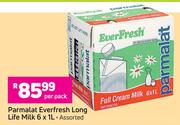 Parmalat Everfresh Long Life Milk (Assorted)-6 x 1L