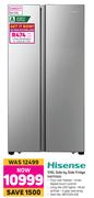 Hisense 516L Side By Side Fridge H670SIA