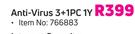 Kaspersky Anti Virus 3 + 1 PC 1Y 