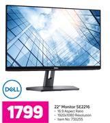 Dell 22" Monitor SE2216