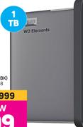 WD 1TB Elements WDBUZG0010BBK