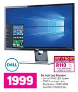 Dell 24 Inch LED Monitor