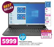 HP Intel Celeron Laptop