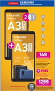 2 x Samsung Galaxy A3 Core 4G Smartphone-On uChoose Flexi 125 + On Promo 65