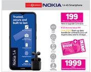 Nokia 1.4 4G Smartphone-On uChoose Flexi 125