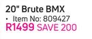 Mongoose 20" Brute BMX