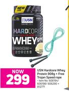USN Hardcore Whey Protein 908g + Free Trojan Speed Rope.
