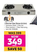 Alva 2 Burner Gas Stove (GCS04)-Each