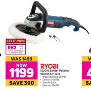 Ryobi 1200w best sale sander polisher