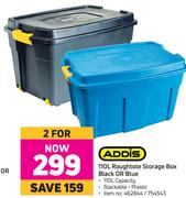 Addis 110Ltr Roughtote Storage Box (Black or Blue)-For 2
