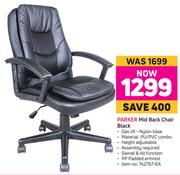 Parker Mid Back Chair (Black)