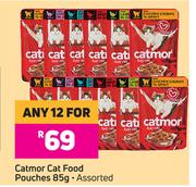 Catmor Cat Food Pouches (Assorted)-For Any 12 x 85g
