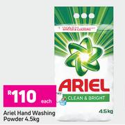 Ariel Hand Washing Powder-4.5Kg Each