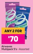 Airwaves Multipack (Assorted)-For Any 2 x 5's